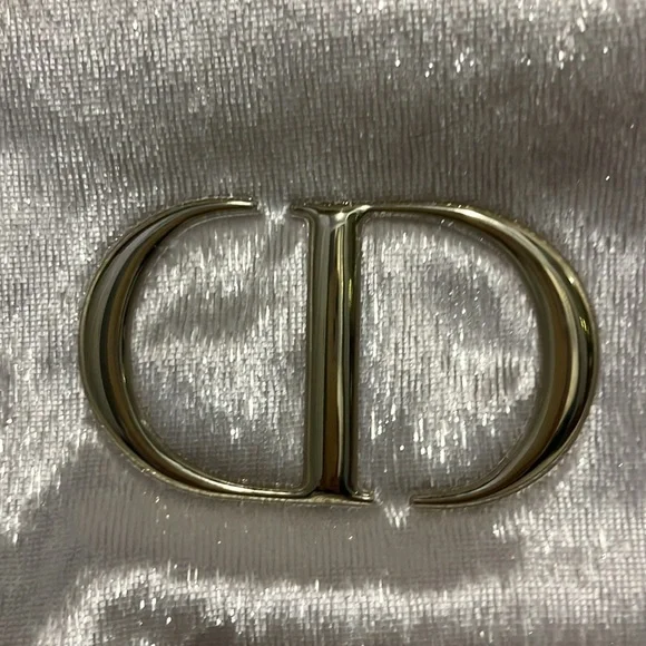 Dior Mini Bag in Silver with Gold Chain - Picture 7 of 7